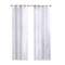 Gracie Mills Kieran Whimsical Bird On Branches Sheer Window Curtain - Grace-6565
